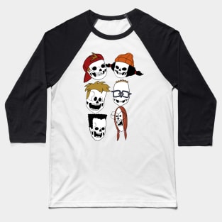 Recess skulls Baseball T-Shirt